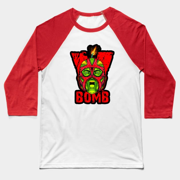 V-BOMB Baseball T-Shirt by The_Doodlin_Dork